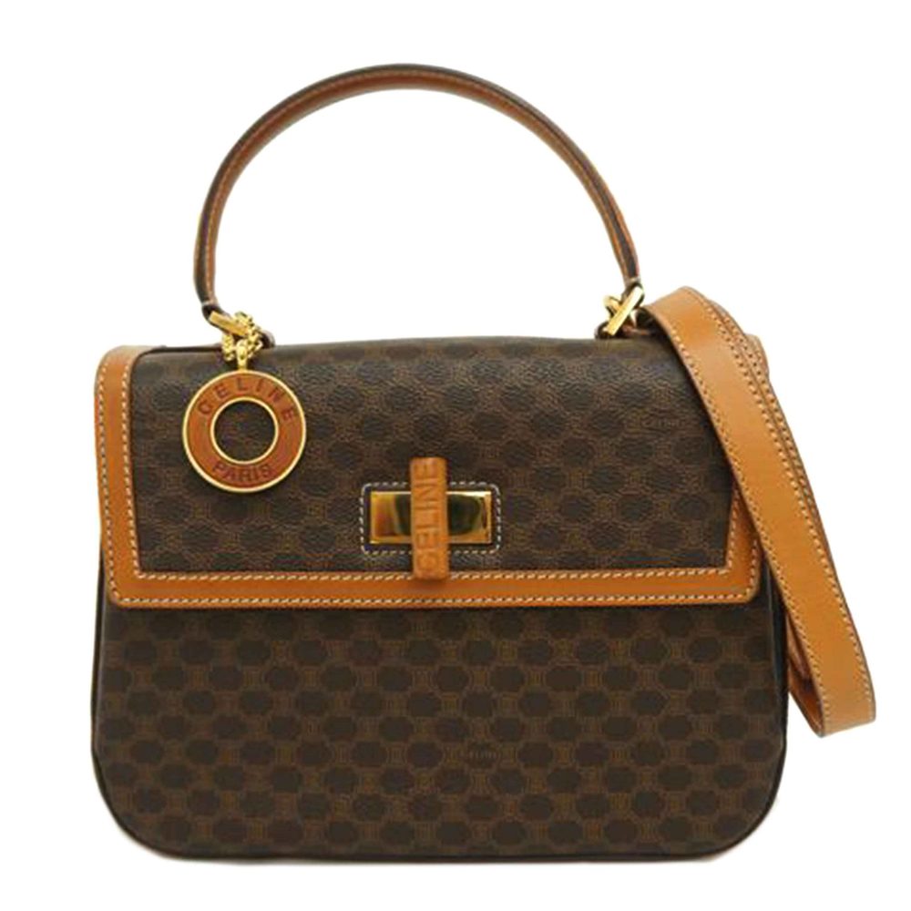 Celine Macadam Pattern 2 Way Shoulder Bag - image 1